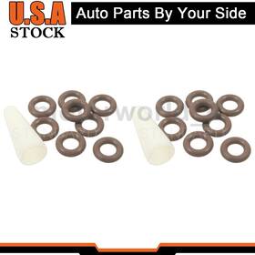 Motowld230619507975 Standard Ignition 2x Fuel Injector Seal Kit For Ford-bronco 1985 1996