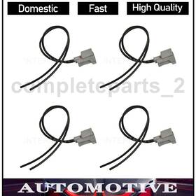 Motowld260123com00684 Standard Ignition 4 Fuel Injector Connector Fits Toyota 4runner 2.4l 2.7l 86 2.0l