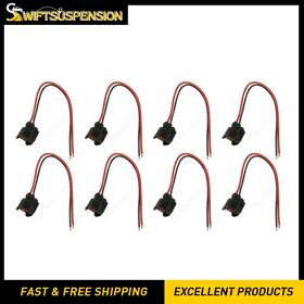 Swfsp250702015791 Standard Ignition Fuel Injector Connector 8 Pcs For 2010-2018 Chevrolet Camaro