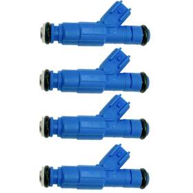 Fj831 Super-fuelinjectors 4pcs Upgrade Fuel Injectors For 2003-2007 Mazda 3 5 6 2.3l L4