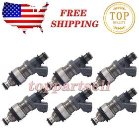 842-12183 Superautopart888 655506570108 6x Fuel Injectors For Toyota Camry Tacoma T100 Lexus Es300 3.3 3.4l V6 842-12183 Superautopart888 655506570108 6x Fuel Injectors For Toyota Camry Tacoma T100 Lexus Es300 3.3 3.4l V6