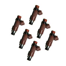 16611-aa700 Superinjector /297-0010 6 X Fuel Injectors For 2005-2009 Subaru Outback 3.0l H6 0100