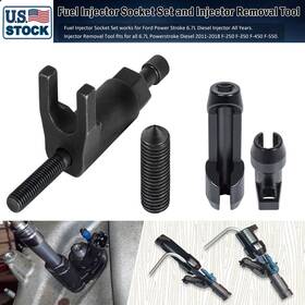 Svqp909910 Sv-motor Fuel Injector Socket And Removal Tool Kit For 6.7l Ford Powerstroke