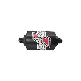 System One 200-201406b Pro Street Inline Fuel Filter - #6 Billet Blk