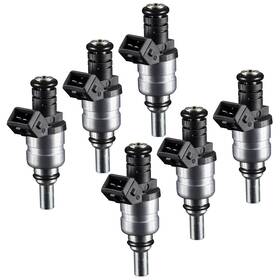 7546244 Szkaidag Set 6 Genuine Fuel Injectors For 2003 2004 2005 Bmw Z4 2.5l Replace Oe