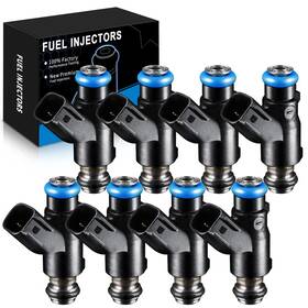 Mp-56169 Szkaidag 8x 100% New Fuel Injectors Fit For 2010-2013 Gmc Sierra 1500 4.8l 5.3l 6.0l V8