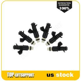 Tl15050201s Top-liftsupport 6pcs Fuel Injectors For Honda Accord 3.0l Ridgeline Odyssey Mdx Pilot 3.5l New
