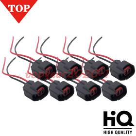 Topgear2020-1 613781115667 8x Fuel Injector Connector Adapter Ev6 To Ev1 Uscar Ls2 Ls3 Lsx Ls1 Lt1 Tpi