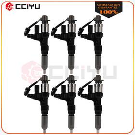 To84034701ga Topliffisupport 6pcs Diesel Injector For Hino 185 155 165 195 268 198 238 258 4.7l 5.0l 7.8l