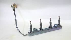 23209-39295 Toyota 2017 - 2022 Prius Prime Engine Fuel Delivery Rail With 4 Injector Oem
