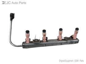 2326021091 Toyota Fuel Injectors Set With Rail For 12-18 Prius C 1.5