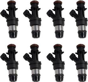 Fia60337 Trq Mpi Fi Fuel Injector Set Of 8 Kit Compatible With Chevy Gmc Pickup Truck V8