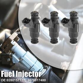 0280157127 Uauto1 3pcs Fuel Injector For Citroen C1 C-elys E C3 C4 Ds3 1.0l 1.2l