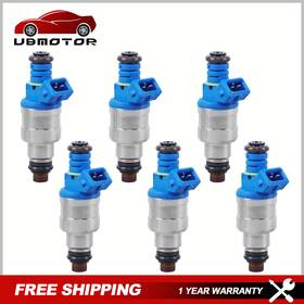 12p2b1526m0506 Ubmotor Set 6 Flow Matched Fuel Injectors Bosch Ev1 For Ford Mustang Ranger F47e-a2e