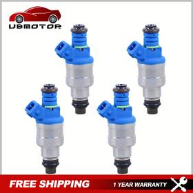 12p2h7504m0506 Ubmotor 4x Fuel Injectors One Hole Disc Ev1 For Toyota Mr-2 Mazda Miata Scion Tc Xb New