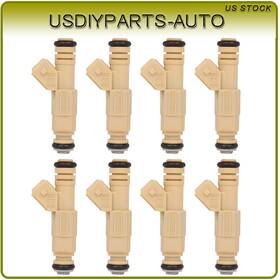 Aap150738pt01s Usdiyparts-auto 8 Fuel Injectors For Ford Mustang 4.6l 5.4l F-150 Chevrolet Camaro 5.7l