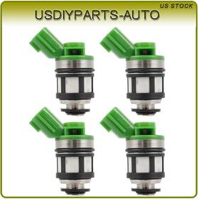 Up15049801a Usdiyparts-auto 4 Fuel Injectors For Nissan Pickup Frontier Xterra 2.4l 2000-2002 2003 2004