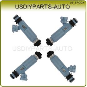 23250-74250 Usdiyparts-auto Up15050801a 4 Fuel Injectors 2001 2000 For Toyota Camry Solara 2.2l