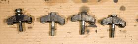 028130206 Volkswagen Vw Alh Tdi Injector Hold Down Bracket Golf Jetta Beetle 98-03 Set Of 4