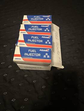 037906031ad Volkswagen 1991 To 1999 Fuel Injector S Set Of 4 Advan Ex 2-hole P/n