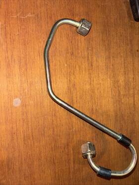 068130302 Volkswagen Vw Audi Sert Druckrohr Nos Genuine Oem Diesel Fuel Line