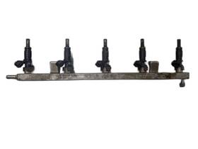 07k906031c Volkswagen Fuel Injectors Set With Rail From 2006 Jetta 2.5 Bgp