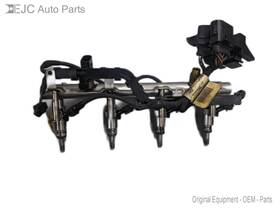 261500162 Volkswagen Fuel Injectors Set With Rail For 08-14 Gti 2.0 Turbo