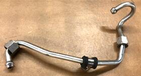 Hu06j127501m Volkswagen 2011 Tiguan Fuel Line Rail To Pump 2.0l Turbo 2011-2017 Audi