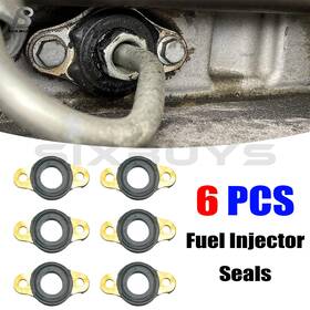 Y.c.142 Wfyb 6pcs Fuel Injector Line Passthrough Seals For Detroit Diesel A4720780480v