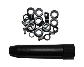 Rk-09-4-1 Wllw 4 Set Fuel Injector Repair Seal Kit For Toyota Lexus Scion Subaru Pontiac