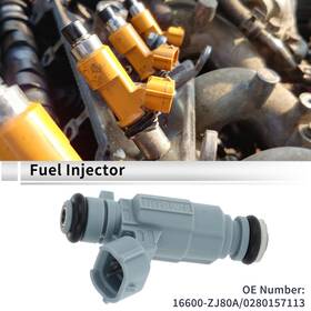 No.16600-zj80a X Autohaux 16600-zj80a/0280157113 Fuel Injector No.16600-zj80a/0280157113 For Nissan Sentra 2.0 2007-2013 1pc Blue