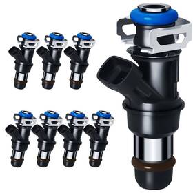 Ymy24114cs1 Xlntaps 4 Holes Gas Fuel Injectors Fit For Chevy Tahoe/express/suburban/silve