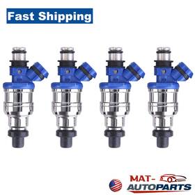 Ybb-autoparts 791311312103 4pcs New Fuel Injectors Fit For Denso 1990-1993 Mazda Miata 1.6l 195500-1970