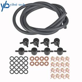 Yibei-tech Yi123004t Diesel Injector Fuel Return Line Kit Fit For 6.9l 7.3l Ford 1983-1987 1988