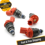 Deatschwerks 01J-00-0270-4 Fuel Injectors For 91-98 Nissan G20/SR20/240SX KA24DE. Fixed Price $418.20.