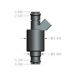 Holley Efi 522-831 Lb/hr Performance Fuel Injector Individual. Fixed Price $134.81.