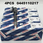 New 4PCS 0445110217 Fuel Injector Fits For Jeep Liberty Crd 2.8L 2005-06 Diesel. Fixed Price $395.00.