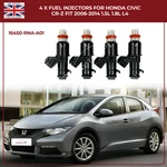 X Flow Matched Fuel Injectors Fit 2006 2011 Honda Civic 1.8L 16450-RNA-A01. Fixed Price $72.66.