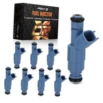 Maxpeedingrods 8PCS Fuel Injectors 4 Holes For Dodge Dakota Durango 2001-2007,. Fixed Price $108.84.