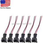 For Nissan 300ZX 1984-87 N/a Turbo 6X Fuel Injector Wiring Harness Connector Set. Fixed Price $12.49.
