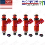 4X Upgrade New Dens* Fuel Injectors 16450-MEE-003 For 03-04 Honda Cbr 600RR. Fixed Price $65.44.