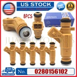 8PCS Upgraded Fuel Injectors For 03-06 Porsche Cayenne 4.5L V8 Turbo 0280156102. Fixed Price $38.56.