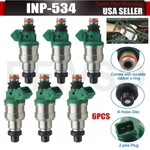 6X Fuel Injectors For Mitsubishi Montero 1994 1995 1996 3.5L V6 INP-534 MD189021. Fixed Price $55.86.