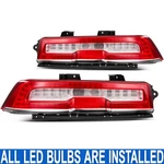 Pair/set Rear Full Led Tail Lights Assembly W/ Bulbs For Chevy Camaro 2014 2015. Fixed Price $499.99.