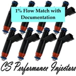1% Flow Match Fuel Injectors (8) 1L2E-D4A Set 2002-2004 Ford Mercury 4.6L V8. Fixed Price $431.99.