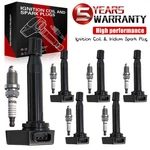 6 Ignition Coil & Iridium Spark Plug For Honda Odyssey Accord Acura UF242. Fixed Price $74.99.