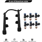 New Fuel Rail Injectors Kit For Dodge Chrysler Jeep Grand Cherokee 3.6L. Fixed Price $179.61.