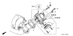 Genuine Honda Body Assembly Throttle (GYF1A) 16400-RAA-A52. Fixed Price $611.90.