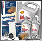 Fits Nissan NP300 Navara 2.3 Service Kit - Bosch Full Filters Set & 7L Shell Oil. Fixed Price $202.51.
