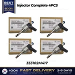 Genuine Injector Complete 4PCS 353102M417 For Hyundai Sonata Kia K5. Fixed Price $204.00.
